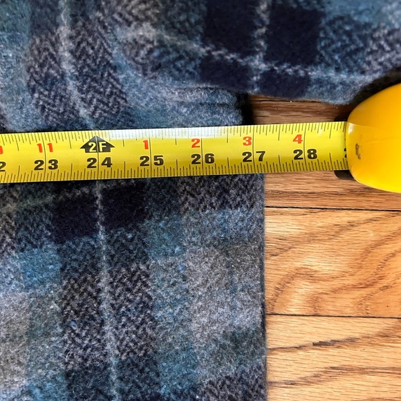 Britches Plaid Blue Jacket Shacket - Size XL - Picture 4 of 9